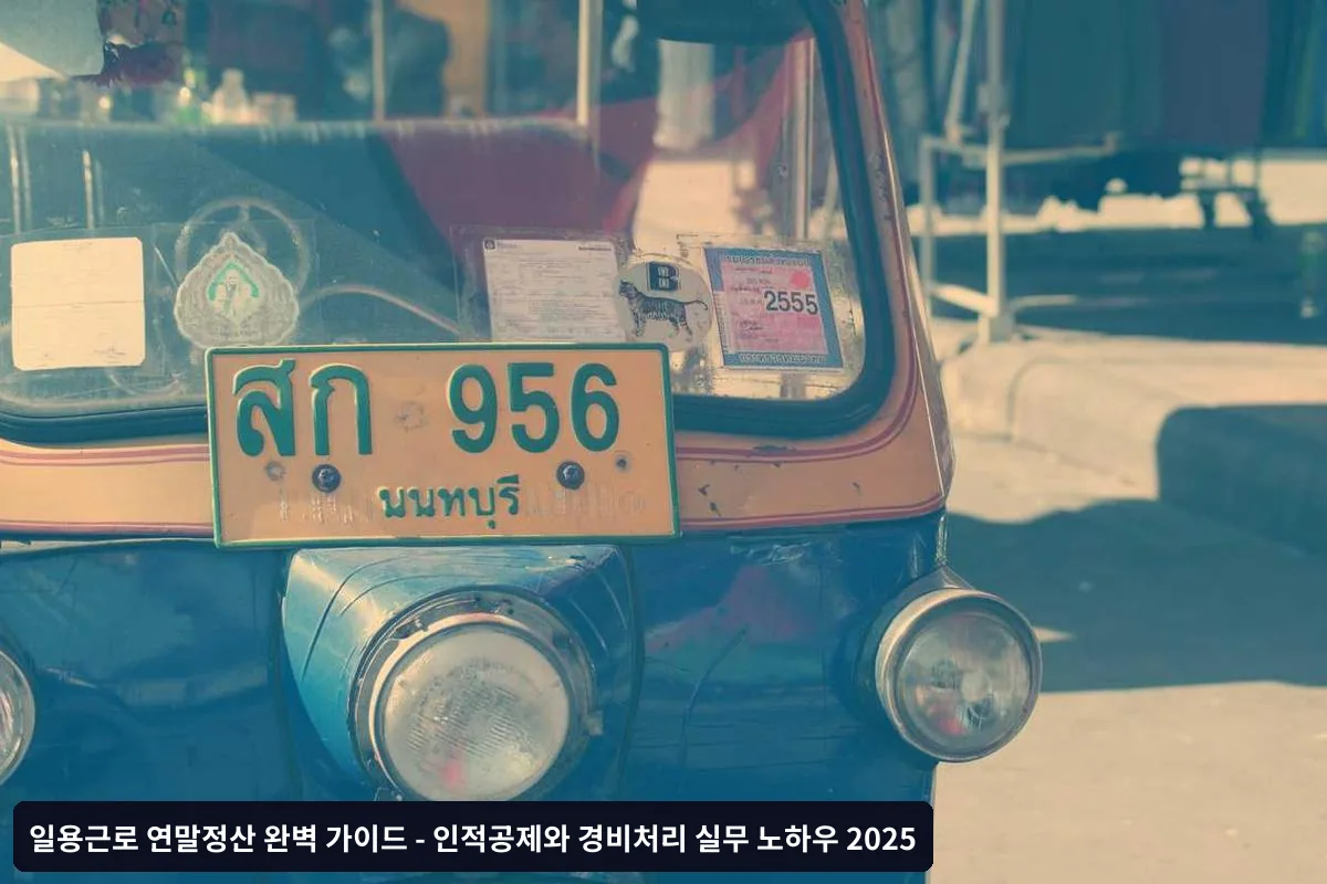 추가공제 항목들