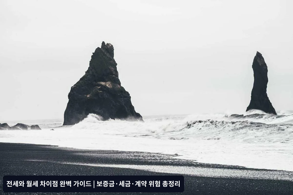 월세의 보증금과 월 비용